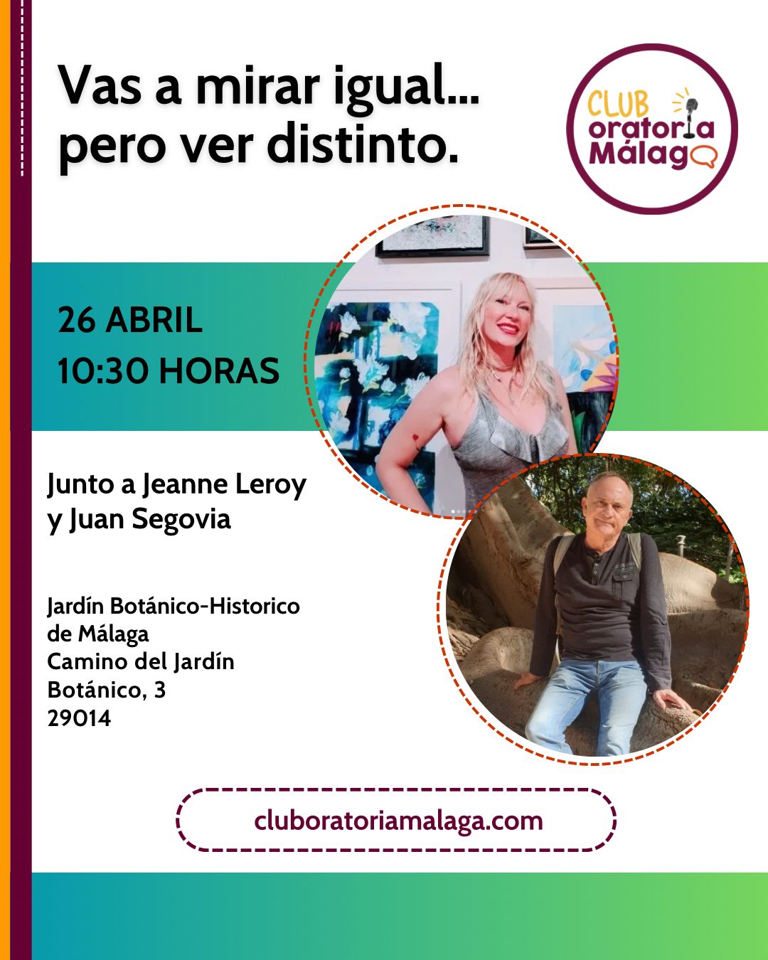 Experiencia en el Jardín Botánico-Historico de Málaga